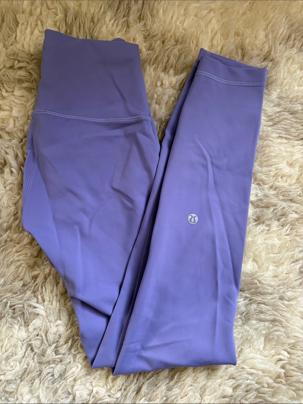 Lululemon Purple Wunder Train 25in Size 2